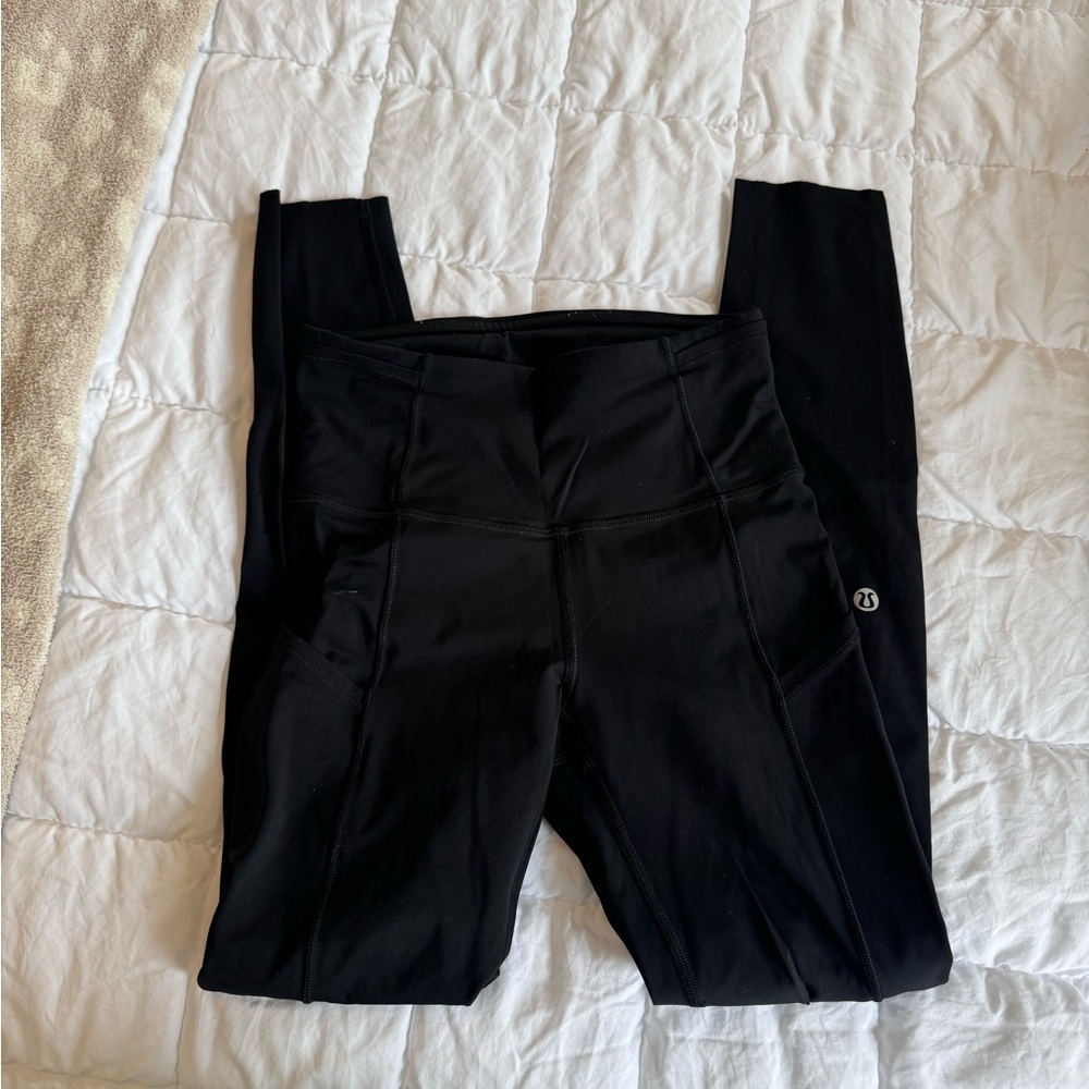 Black lulu leggings
